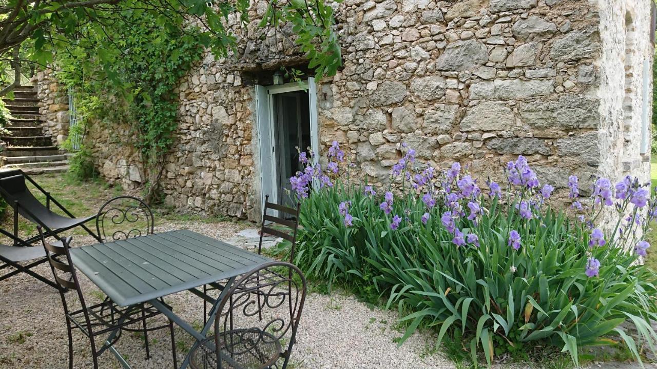Gite En Cevennes Du Sud, Bergerie Restauree Au Rez De Jardin D'Une Bastide Avec Piscine, Vue Exceptionnelle, Authenticite Et Confort Saint-Laurent-le-Minier Екстериор снимка