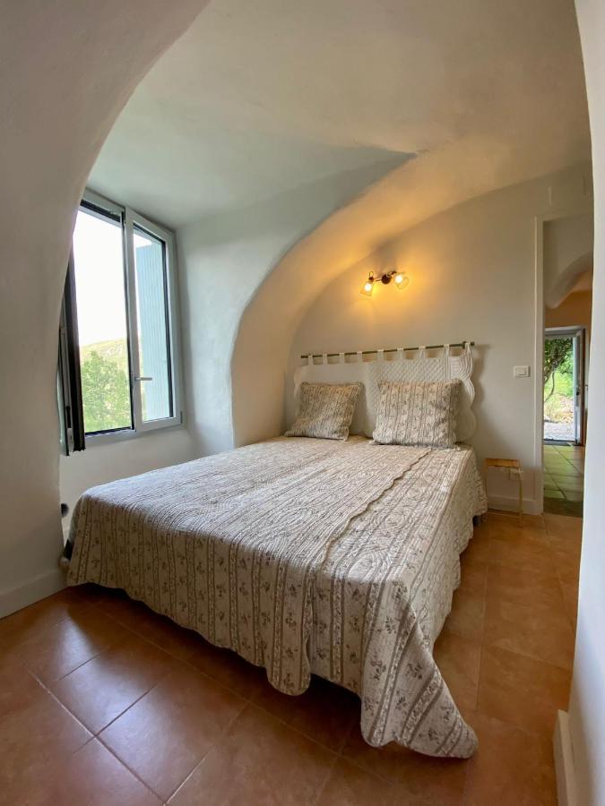 Gite En Cevennes Du Sud, Bergerie Restauree Au Rez De Jardin D'Une Bastide Avec Piscine, Vue Exceptionnelle, Authenticite Et Confort Saint-Laurent-le-Minier Екстериор снимка